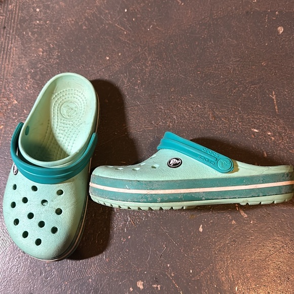 Turquoise crocs - Picture 2 of 3